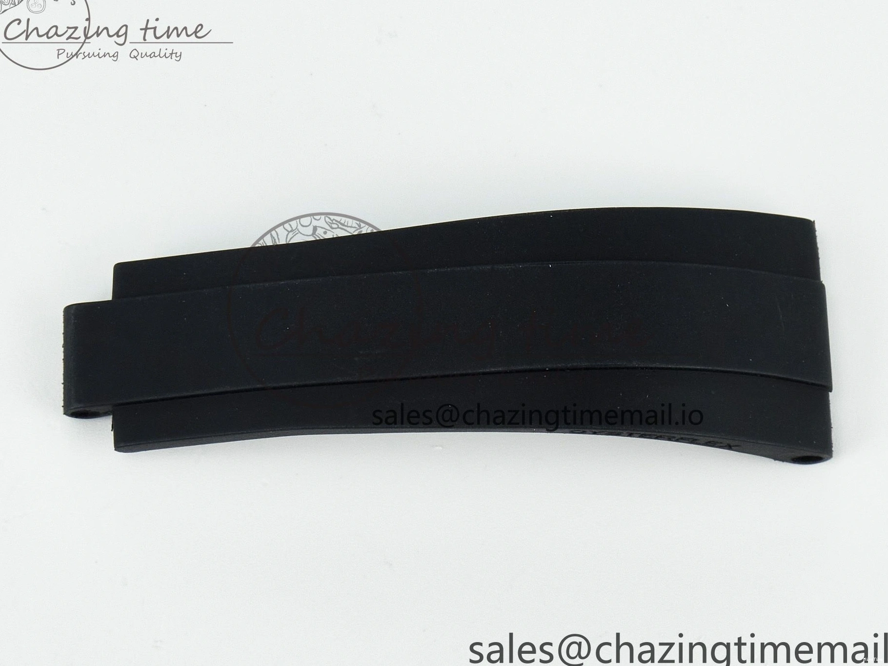 MiroTime 0426 WrinkleFree Yacht-Master 37mm 1:1 Best Edition Black Rubber Strap (Fits the Gen size) 417